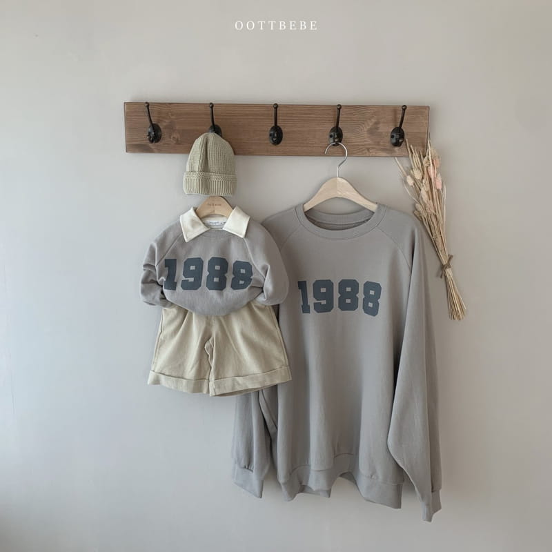 OOTT BEBE - Korean Children Fashion - #Kfashion4kids - 1988 Sweatshirt with Mom - 11