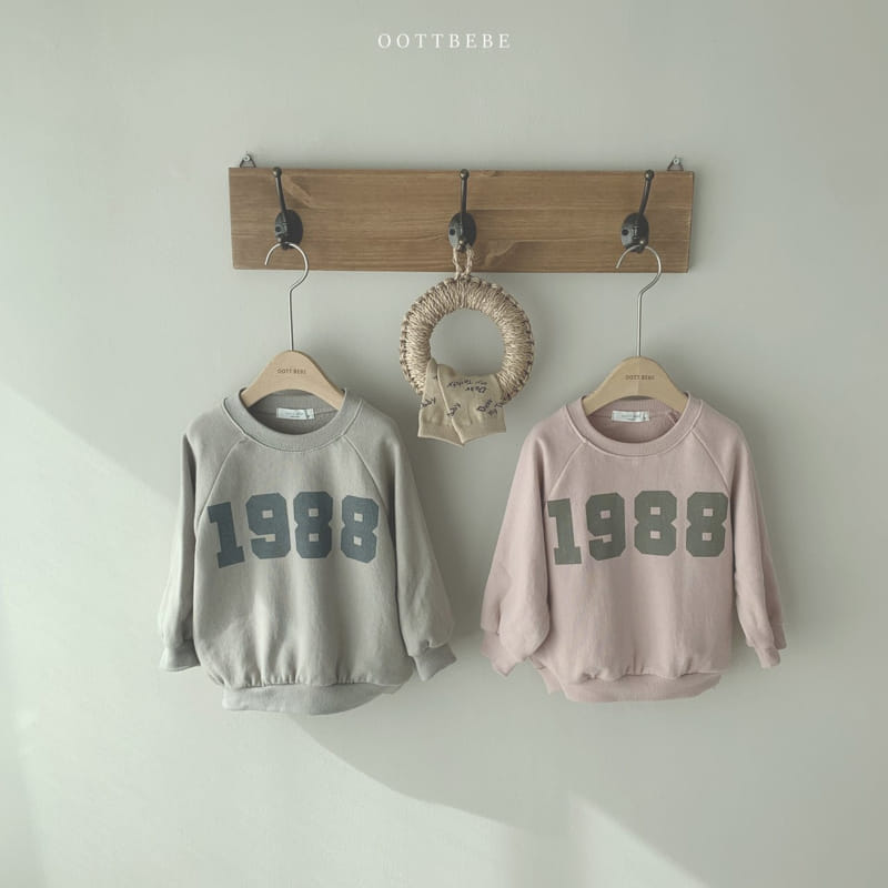 OOTT BEBE - Korean Children Fashion - #Kfashion4kids - 1988 Sweatshirt with Mom - 2
