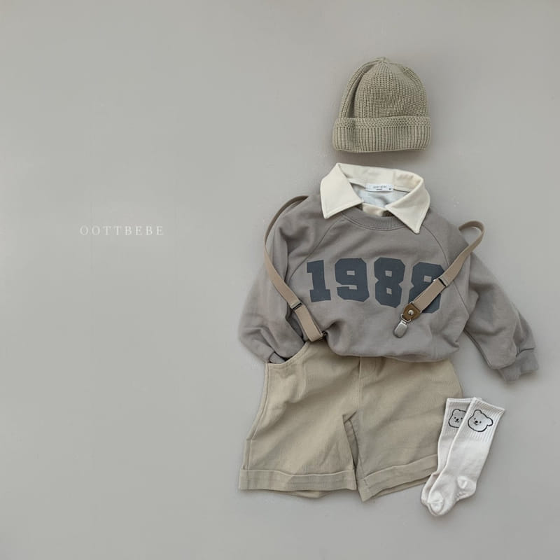 OOTT BEBE - Korean Children Fashion - #Kfashion4kids - 1988 Sweatshirt with Mom - 5