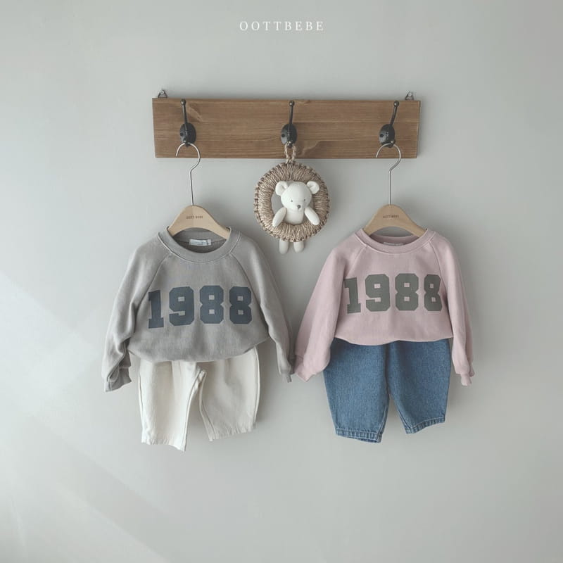 OOTT BEBE - Korean Children Fashion - #Kfashion4kids - 1988 Sweatshirt with Mom - 6