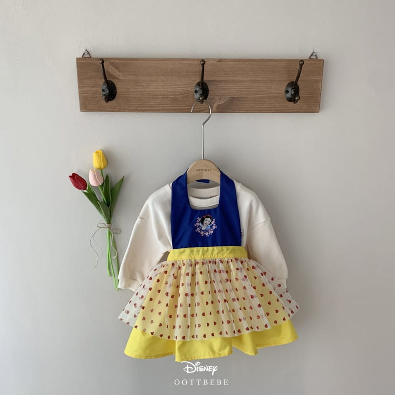 OOTT BEBE - Korean Children Fashion - #Kfashion4kids - Disney Princess Apron