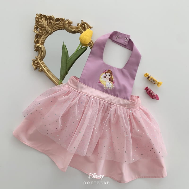 OOTT BEBE - Korean Children Fashion - #Kfashion4kids - Disney Princess Apron - 6