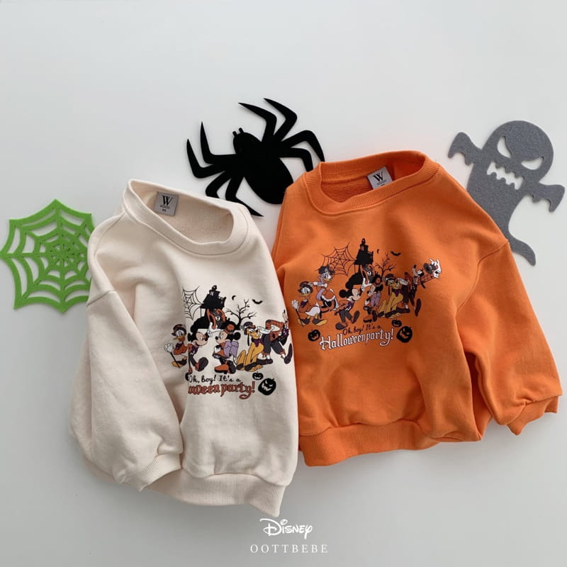 OOTT BEBE - Korean Children Fashion - #Kfashion4kids - Disney Halloween Top Bottom Set - 5
