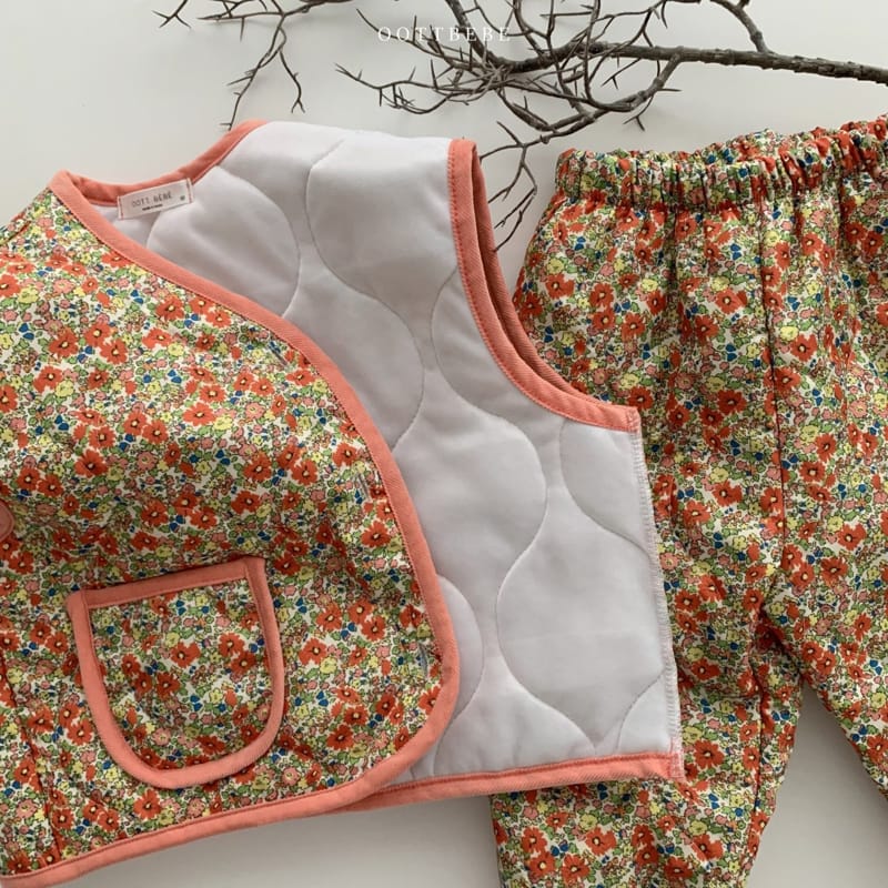 OOTT BEBE - Korean Children Fashion - #Kfashion4kids - Gimjang Vest Bottom Set - 11