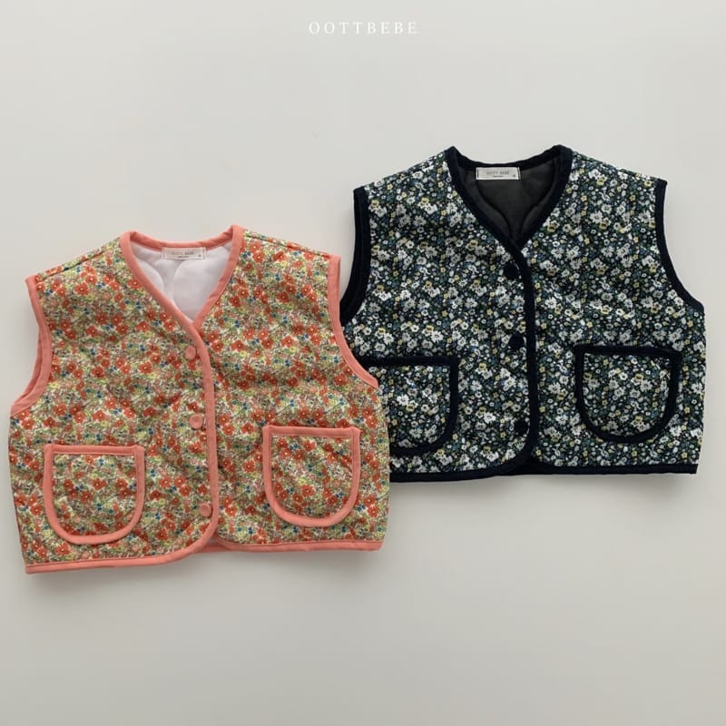OOTT BEBE - Korean Children Fashion - #Kfashion4kids - Gimjang Vest Bottom Set - 4