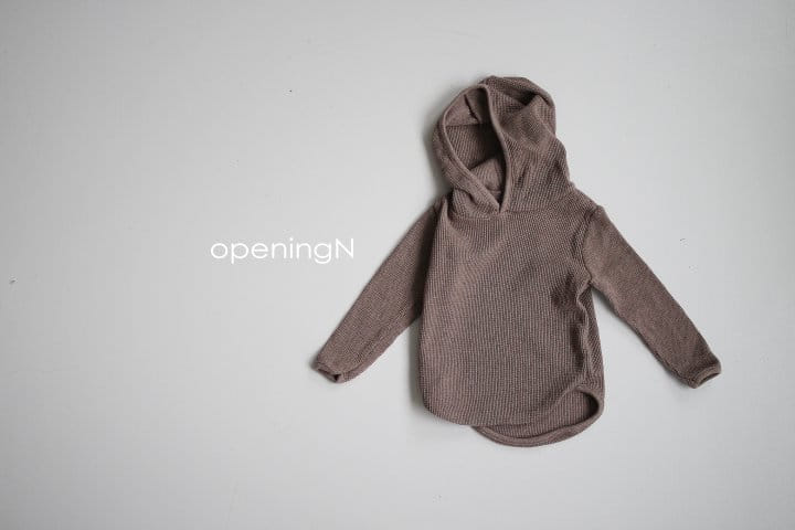 OPENING & - Korean Children Fashion - #Kfashion4kids - Original Waffle Hood