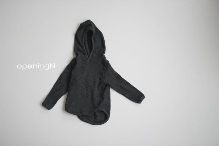 OPENING & - Korean Children Fashion - #Kfashion4kids - Original Waffle Hood - 6