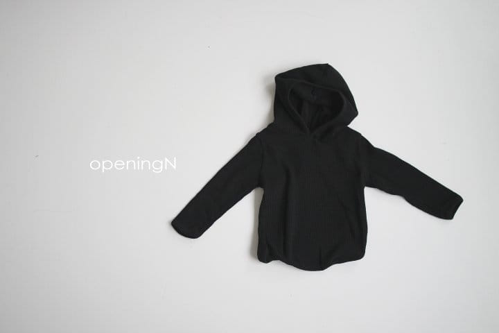 OPENING & - Korean Children Fashion - #Kfashion4kids - Original Waffle Hood - 7