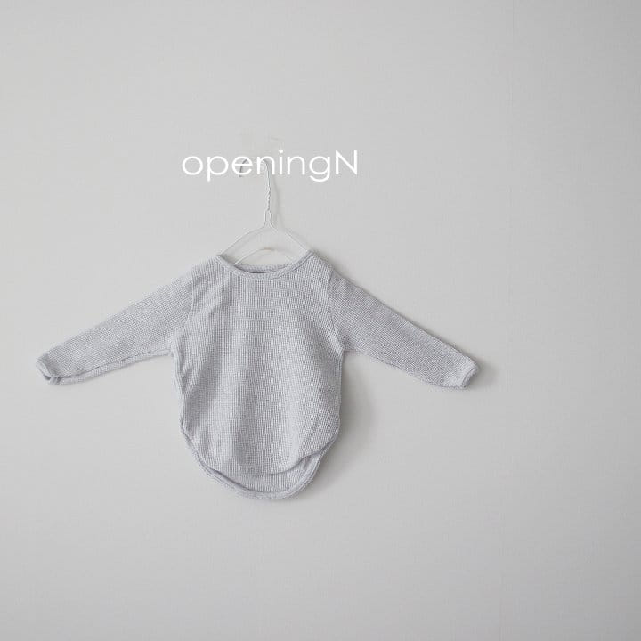 OPENING & - Korean Children Fashion - #Kfashion4kids - Oeiginal Waffle Top