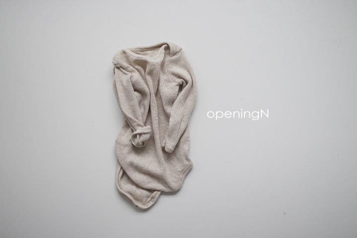 OPENING & - Korean Children Fashion - #Kfashion4kids - Original Waffle Bebe Bodysuit - 2