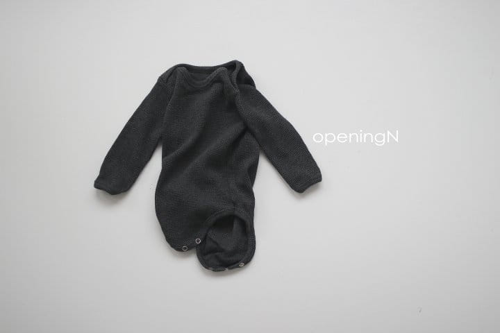 OPENING & - Korean Children Fashion - #Kfashion4kids - Original Waffle Bebe Bodysuit - 3