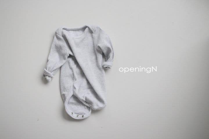 OPENING & - Korean Children Fashion - #Kfashion4kids - Original Waffle Bebe Bodysuit - 5