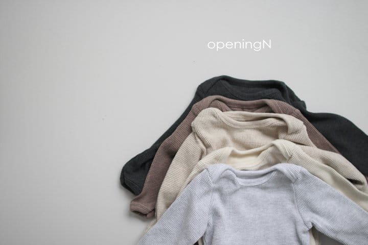 OPENING & - Korean Children Fashion - #Kfashion4kids - Original Waffle Bebe Bodysuit - 7