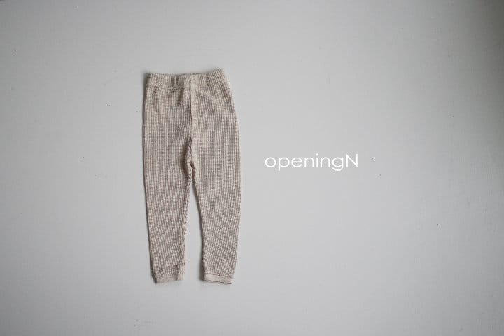 OPENING & - Korean Children Fashion - #Kfashion4kids - Original Waffle Leggings - 6