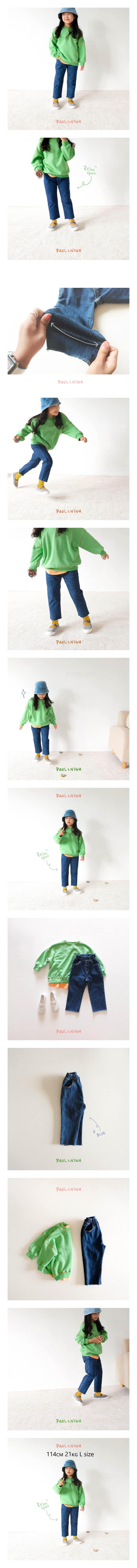 PAUL & NINA - Korean Children Fashion - #Kfashion4kids - 602 Relax Span Jeans