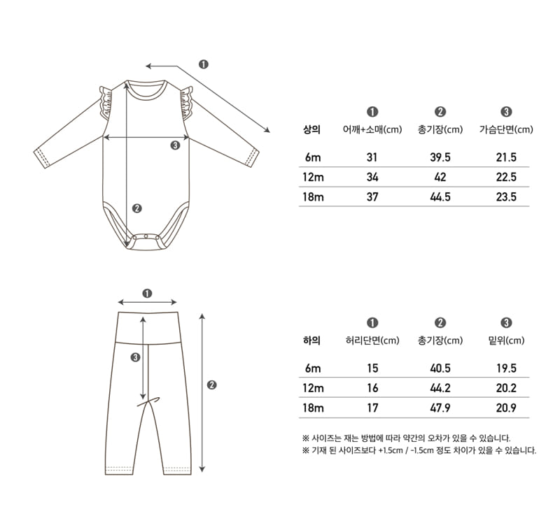 PEEKABOO - Korean Children Fashion - #Kfashion4kids - Minyong Romper with Leggings - 5