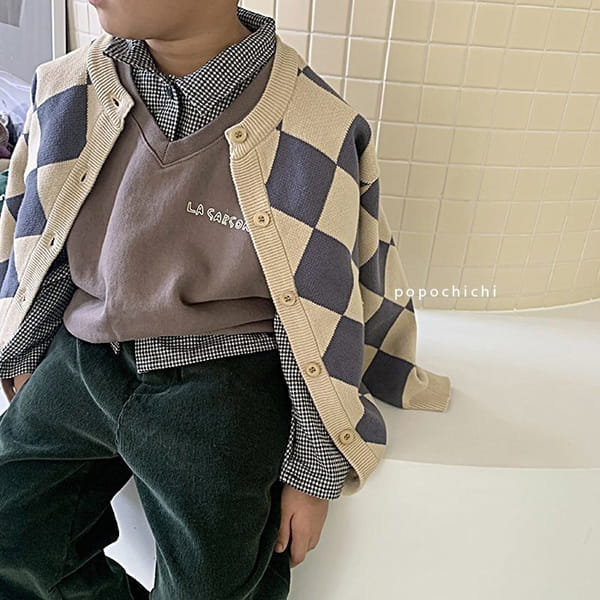 POPOCHICHI - Korean Children Fashion - #Kfashion4kids - Sorghum Straw Cardigan