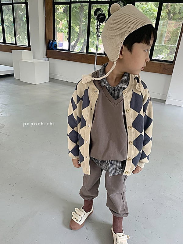 POPOCHICHI - Korean Children Fashion - #Kfashion4kids - Sorghum Straw Cardigan - 4