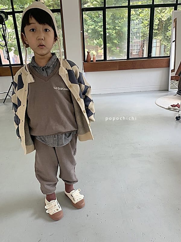 POPOCHICHI - Korean Children Fashion - #Kfashion4kids - Sorghum Straw Cardigan - 5