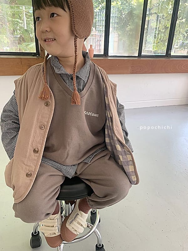 POPOCHICHI - Korean Children Fashion - #Kfashion4kids - Cube Sugar Vest - 9