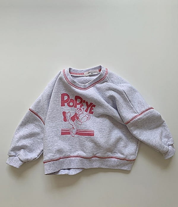 POPOCHICHI - Korean Children Fashion - #Kfashion4kids - Popai Sweatshirt - 2