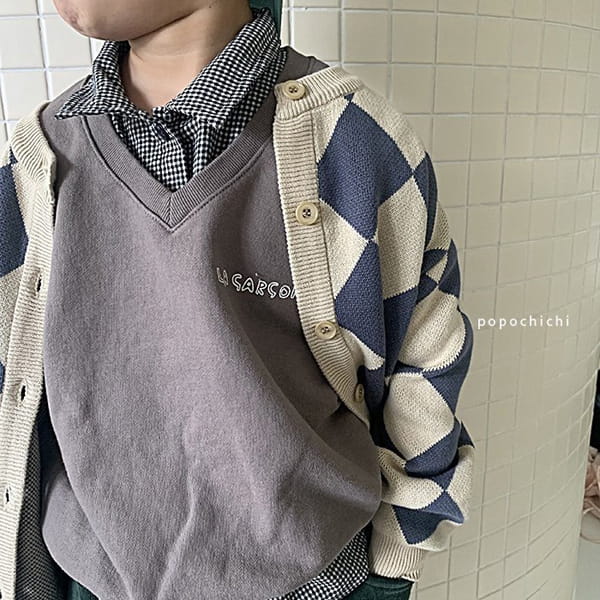 POPOCHICHI - Korean Children Fashion - #Kfashion4kids - Olive Vest - 2
