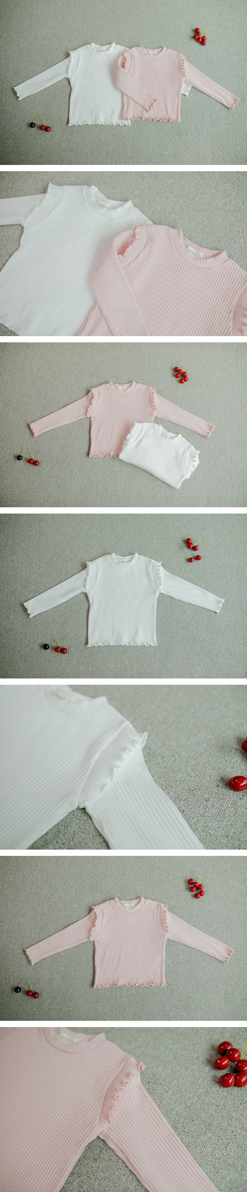 PUDDING - Korean Children Fashion - #Kfashion4kids - Rib Tee