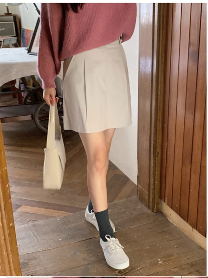REFRESH - Korean Children Fashion - #Kfashion4kids - Pintuck OB Skirt