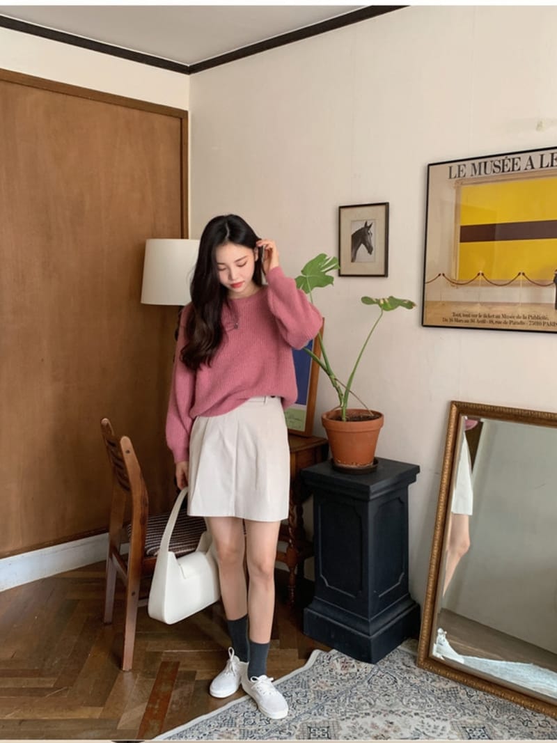 REFRESH - Korean Children Fashion - #Kfashion4kids - Pintuck OB Skirt - 2