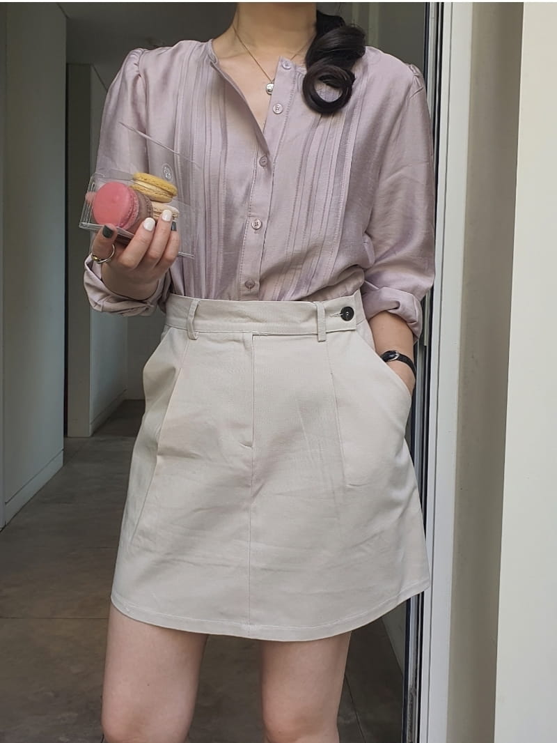REFRESH - Korean Children Fashion - #Kfashion4kids - May Pintuck Blouse - 2