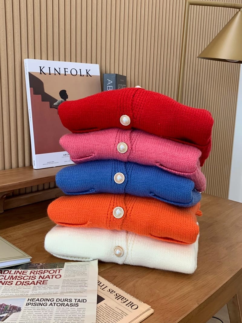 REFRESH - Korean Children Fashion - #Kfashion4kids - Murffine Wool Cardigan - 4
