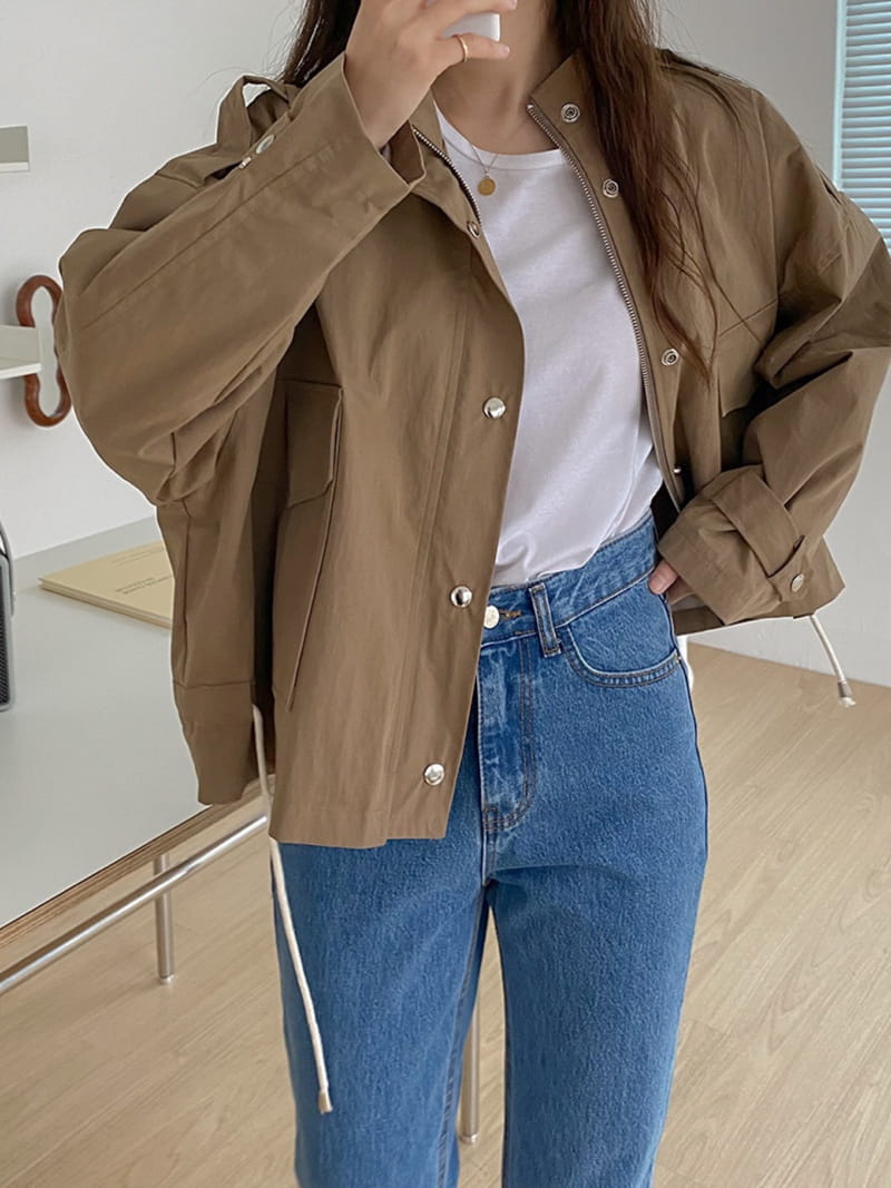 REFRESH - Korean Children Fashion - #Kfashion4kids - Roy Short Field Jacket - 4