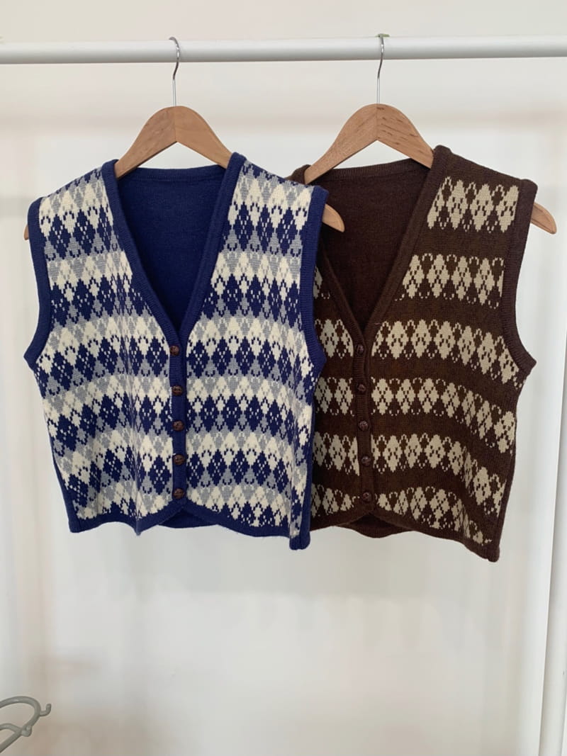 REFRESH - Korean Children Fashion - #Kfashion4kids - Like Knit Vest - 2