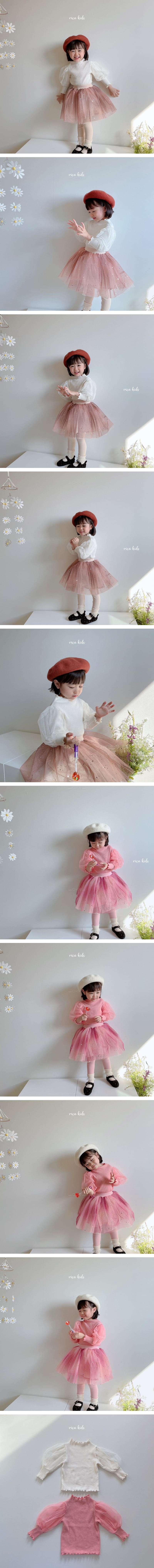 RICA - Korean Children Fashion - #Kfashion4kids - Puff Tee