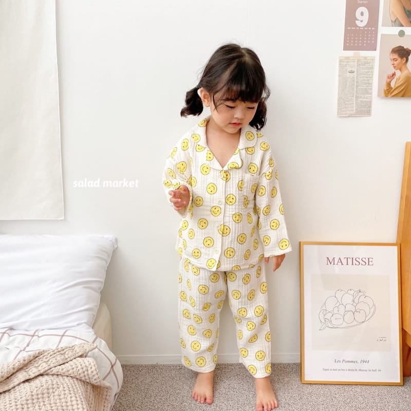 SALAD MARKET - Korean Children Fashion - #Kfashion4kids - Smile Pajamas - 11