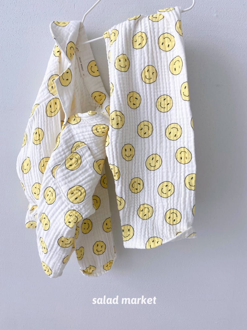 SALAD MARKET - Korean Children Fashion - #Kfashion4kids - Smile Pajamas - 3