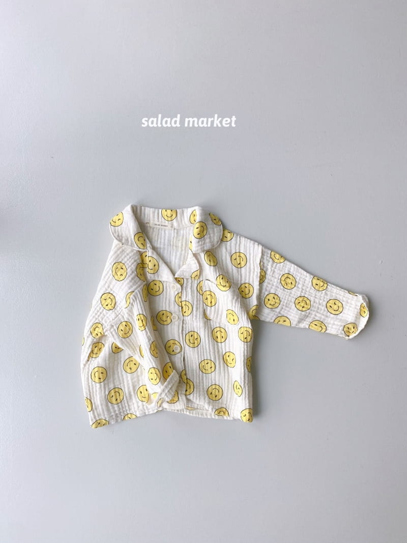 SALAD MARKET - Korean Children Fashion - #Kfashion4kids - Smile Pajamas - 5