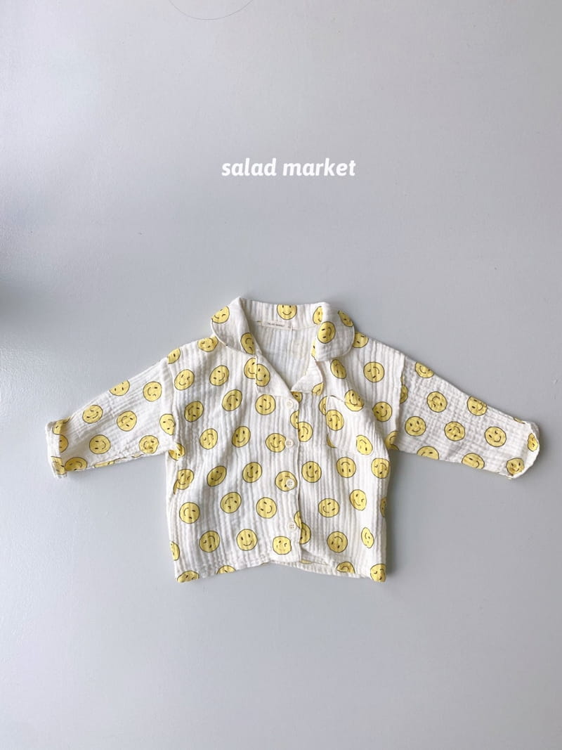 SALAD MARKET - Korean Children Fashion - #Kfashion4kids - Smile Pajamas - 6