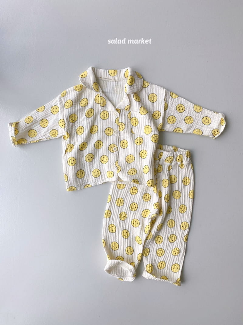 SALAD MARKET - Korean Children Fashion - #Kfashion4kids - Smile Pajamas - 7