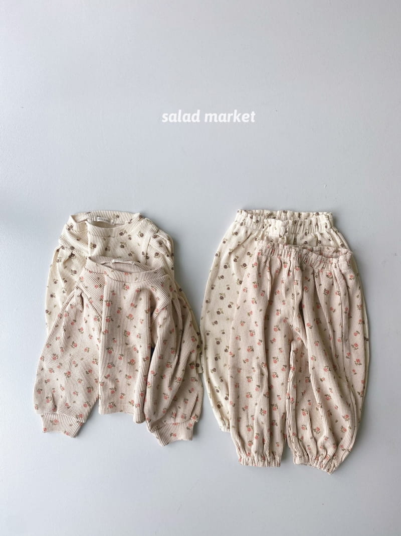 SALAD MARKET - Korean Children Fashion - #Kfashion4kids - Rose Pajamas