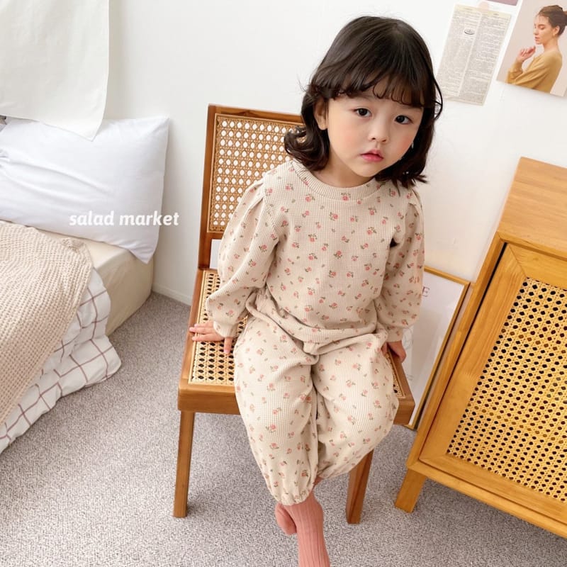 SALAD MARKET - Korean Children Fashion - #Kfashion4kids - Rose Pajamas - 11