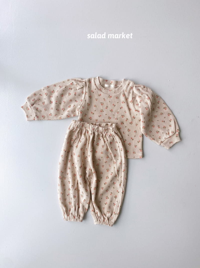 SALAD MARKET - Korean Children Fashion - #Kfashion4kids - Rose Pajamas - 3