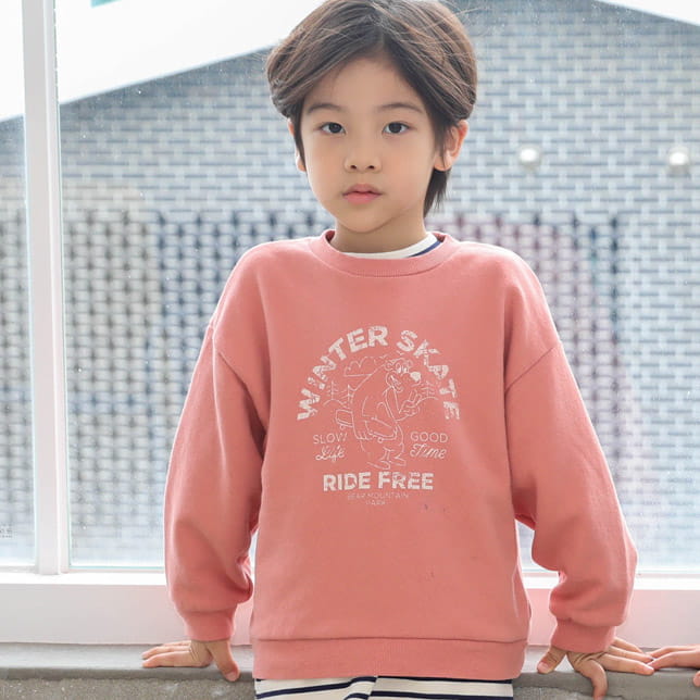 SEWING-B - Korean Children Fashion - #Kfashion4kids - Skate Sweatshirt