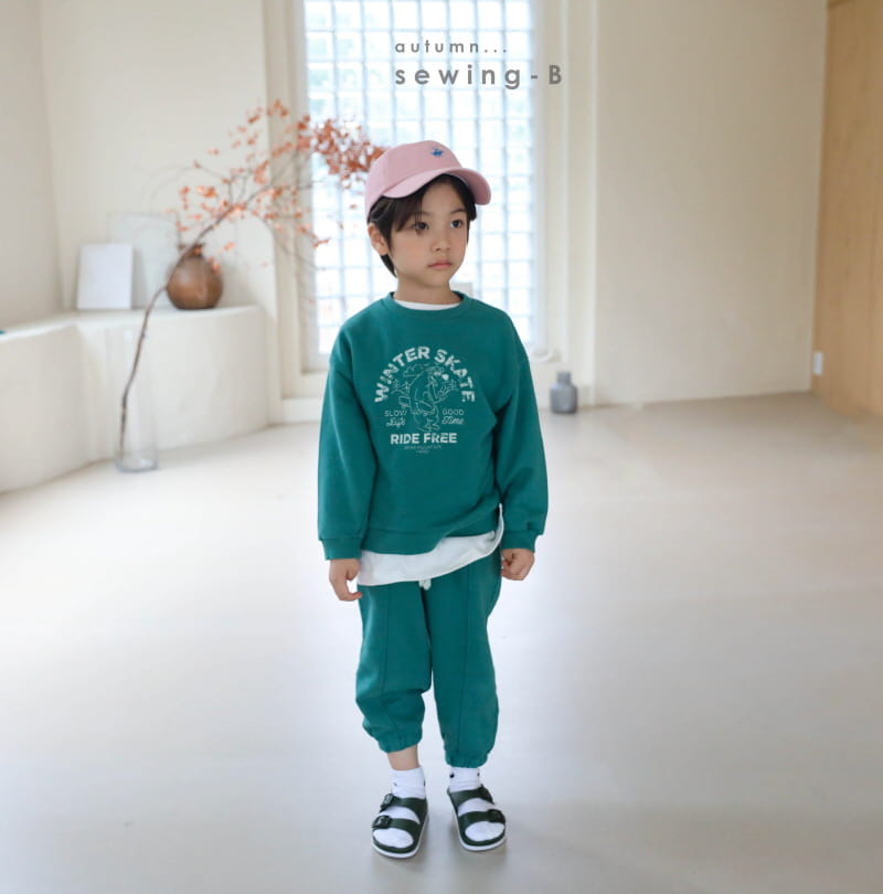 SEWING-B - Korean Children Fashion - #Kfashion4kids - Skate Sweatshirt - 11