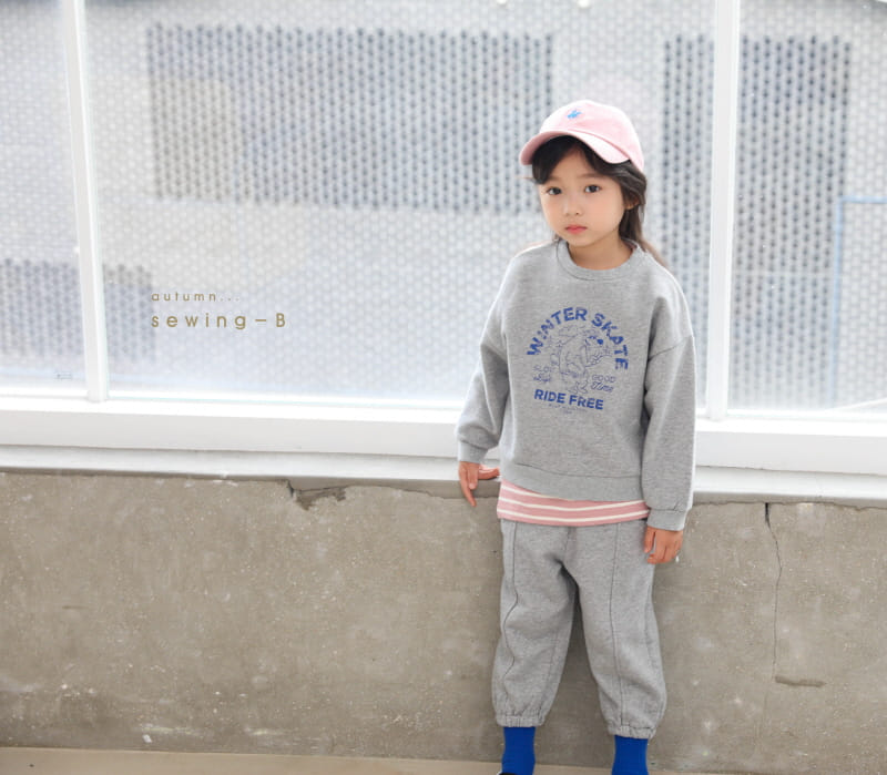 SEWING-B - Korean Children Fashion - #Kfashion4kids - Skate Sweatshirt - 4