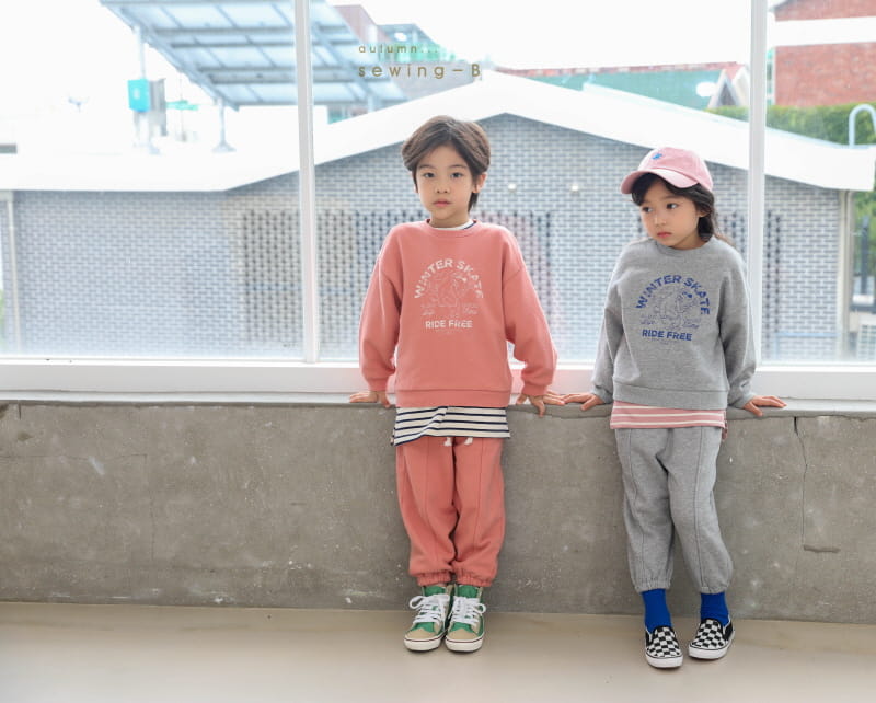 SEWING-B - Korean Children Fashion - #Kfashion4kids - Skate Sweatshirt - 5
