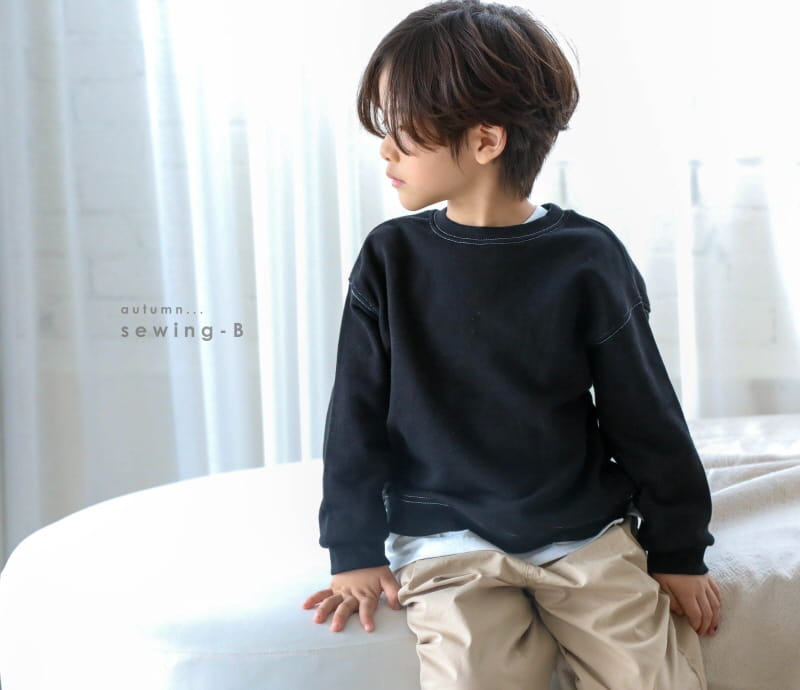 SEWING-B - Korean Children Fashion - #Kfashion4kids - Stitch Sweatshirt