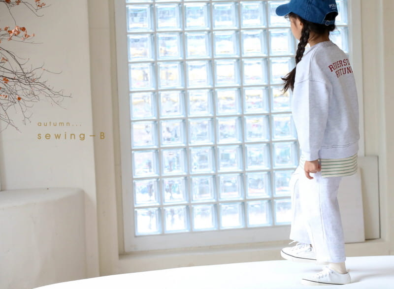 SEWING-B - Korean Children Fashion - #Kfashion4kids - Stitch Sweatshirt - 11