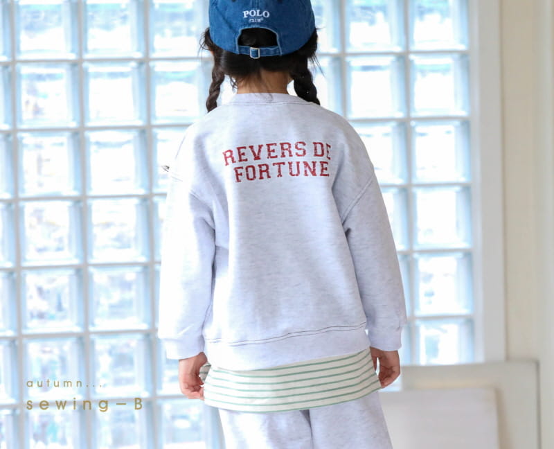 SEWING-B - Korean Children Fashion - #Kfashion4kids - Stitch Sweatshirt - 12