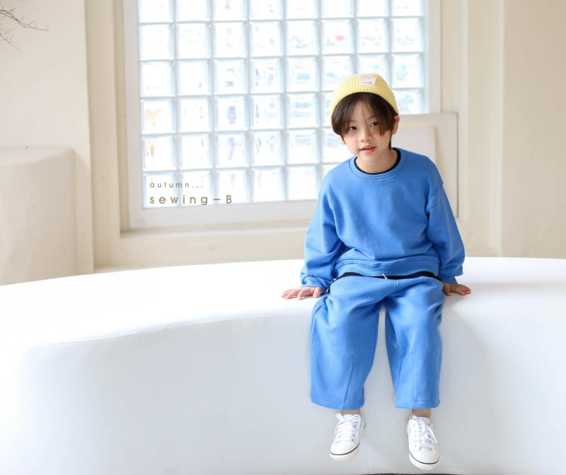 SEWING-B - Korean Children Fashion - #Kfashion4kids - Stitch Sweatshirt - 4